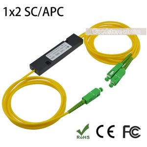 1x2 SC/APC Fiber Optic PLC Splitter Fiber splitters Fiber staartjes FBT splitters