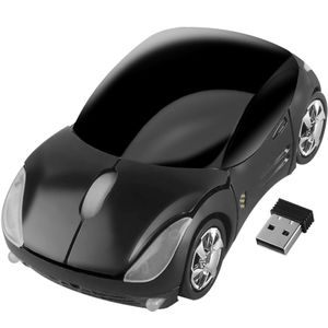 2.4G Draadloze Muis Mini Leuke 3D Auto Vorm Computer Mause 1600 Dpi Optische Usb Kid Meisje Kleine Muizen voor Laptop Notebook