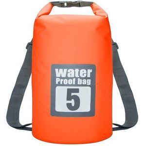 5L Waterdichte Dry Bag Roll Top Comprimeren Sack Voor Zwemmen Kajakken Kanoën Rivier Trekking Vissen Camping Wandelen