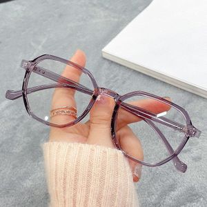 2022 Mode Vrouwen Anti-Blauw Licht Brillen Retro Bijziendheid Mannen Brillen Frame Trend Optische Computer Universele Bril