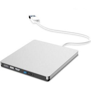 Cd Speler Externe Dvd Drive Usb 3.0 Draagbare Cd/Dvd +/-Rw Drive Slim Externe Cd Dvd rom Rewriter Brander Voor Laptop Desktop