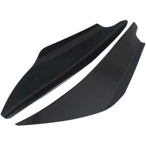 4Pcs Voorbumper Canards Splitter Body Diffuser Vinnen Body Spoiler Canard Universal Fit Voor Elke Auto