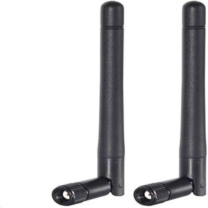 5 Stks/partij Dual Band Wifi Antenne 2.4Ghz 5/5.8Ghz 3dBi Sma Male Antenne Voor Draadloze Vedio Beveiliging Ip Camera Recorder