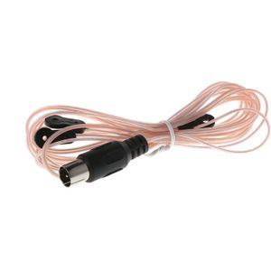 Dipool Radio Antenne Antenne Fm Signaal Ontvanger Mannelijke Connector Tv Adapter Tuner Kaart Versterker Thuis Indoor