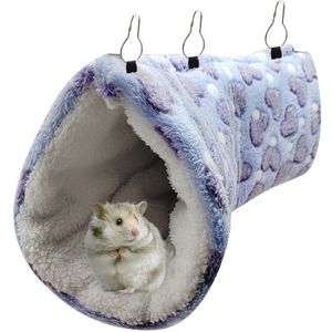 Hamster Opknoping Tunnel Speelgoed Huisdier Hamster Opknoping Hangmat Huisdier Bed Kooi Klein Dier Speelgoed Kleine Huisdier Warm Hangmat