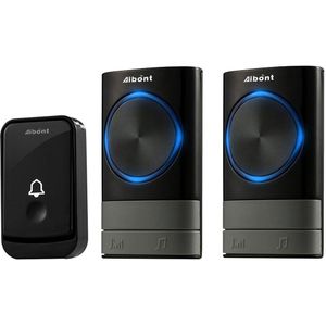 3Pcs Home Welkom Deurbel Intelligente Draadloze Deurbel Waterdicht Au Plug Smart Deurbel Chime 45 Nummers Polyfone Ringtones