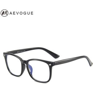 Aevogue Mannen Anti-Blauw Licht Bril Brillen Computer Bril Retro Bril Bijziendheid Frame KS104