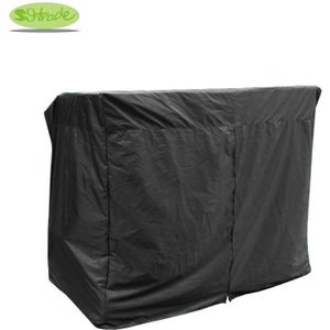 Tuin 3 zetels houten swing cover grote size cover, W235xD120xH180cmwater-proofed cover. UV beschermen meubilair cover.