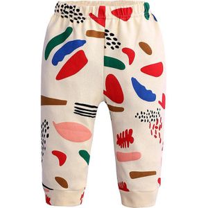 Zomer Lente Herfst Elastische Meisjes Jongens Kinderen Katoenen Enkellange Lange Broek Gedrukt Base Baby Peuter Casual Broek