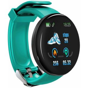 Smart Horloge D18 Bloeddruk Fitness Tracker Ronde Smartwatch Waterdichte Sport Slimme Horloge Mannen Vrouwen Voor Android Ios Z2