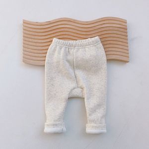 Broek Geribbelde Elastische Gestreepte Broek Effen Kleur Baby Kleding Voor Kinderen Peuter Jongens Meisje Kleding Casual Baby Broek Dieptepunt