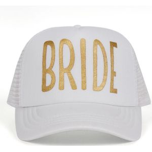Team Bruid Squad Vrouw Snapback Caps Hip Hop Gold Print Branded Baseball Mesh Cap Wedding Party Man Verstelbare Gouden Brief