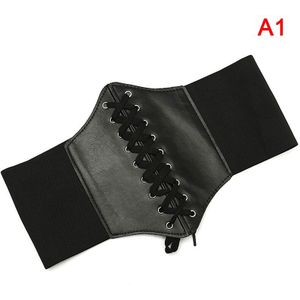 Trend Vrouwen Body Shaper Gesp Brede Tailleband Taille Riem Underbust Corset Riem