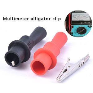 Een Paar Alligator Huid Test Clip Multimeter Tester Sample General Motors Instrument