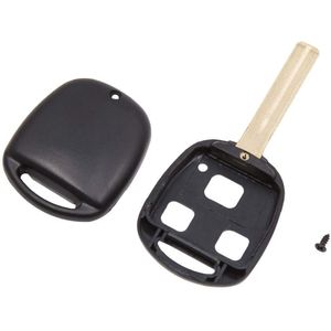 3 Knoppen Auto Afstandsbediening Ongesneden Insert Sleutelhanger Case Shell Vervanging Voor Lexus ES300 GS300 SC300 SC400 GX470 IS300 LS400 LS430 LX470