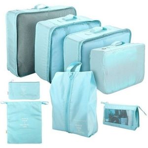 8 Stuks Set Voor Travel Organizer Tassen Accessoires Bagage Koffer Organizer Waterdichte Waszak Kleding Organizer Pouch