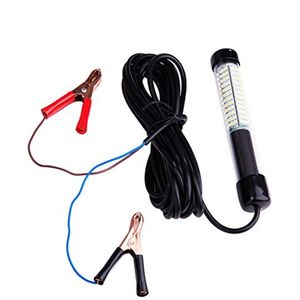 12V 10.8W 180 LEDs 1080 Lumen LED Dompelpompen Vissen Licht Onderwater Fishfinder Lamp met 5m Cord