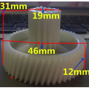 1Pcs Vitek Gear Wielen Voor Kenwood Vleesmolens Voor Blender Vitek Onderdelen Onderdelen Voor Vlees Slijpmachines