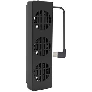 Dc 5V Usb Cooling Fan Heatsink Verstelbare Speed Control Gaming Console Externe Koeler Station Met 3 Fans Voor Nintendo schakelaar
