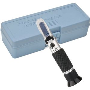 Rz Echt Retail Pakket Refractometer Bier Brix Wort Suiker Alcohol Sg Specifieke Zwaartekracht Handheld Tool Hydrometer RZ120 Tool