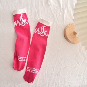 Lente Festival Kinderen Jongens Mode Brief Persoonlijkheid Cartoon Meisjes Sokken Kids Baby Stocking Peuter Accessoires 1-8Y