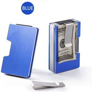 Anti Rfid Aluminium Metalen Creditcardhouder Mannen Slanke Magsafe Macsafe Wallet Case Bank Kaarthouder Bescherming Mini Pocket