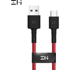 Originele Zmi Led Usb Type C Kabel 3A Snel Opladen Data Voor Samsung S9 Huawei Xiaomi 9 Oneplus 8 Quick charger Korte 30Cm 1M 2M