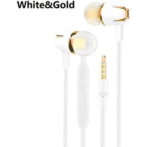 Wired Stereo In-Ear Hoofdtelefoon Kleurrijke Met Mic Oortelefoon Galvaniseren Bass Handsfree Call Telefoon Oortelefoon Voor Samsung Huawei