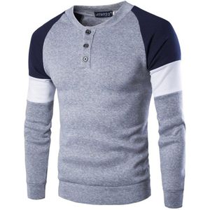 ZOGAA Lente Herfst Mannen Polo Shirt Mannen Katoen Lange Mouw Polo Shirt Mannelijke Toevallige Slim Fit Patchwork O Hals Sweatshirts