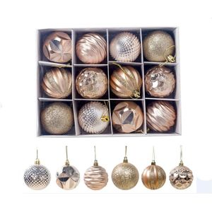 Vintage Kerstboom Bal Kerstballen Decoratie Xmas Opknoping Party Ornament Decor Festival