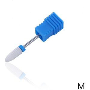 Frees Voor Manicure Elektrische Grinder Hoofd Keramische Nail Boor Nagelvijlen Predicure Draaien Burr Nail Boor Accessoires