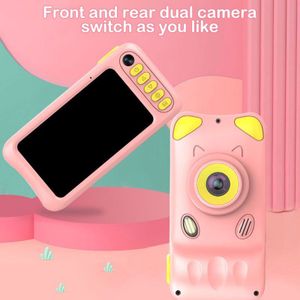 4.39 Inch Hd 1080P Kids Kinderen Digitale Camera Oplaadbare Mini Camera Video Anti-Val Camcorder