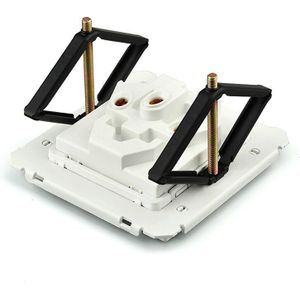 Zwart 10 Pack Muur Gemonteerde Schakelaar Doos Reparatie Tool Switch Box Reparatie Apparaat Ondersteuning Staaf Elektricien Accessoires