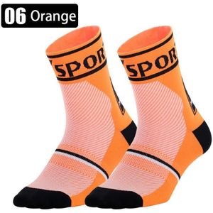 Midden Tube Sport Sokken Mannen Anti Slip Nylon Ademend Sweats Wandelen Running Voetbal Compressie Sport Basketbal Fietsen Sokken