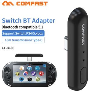 Mini Draadloze Zender Bluetooth Compatibel 5.1 Usb 10M Headset Audio Adapter Voor Schakelaar PS5 Xbox Tv Draadloze Trasmisor