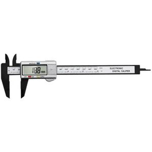 Digitale Elektronische Schuifmaat Gauge Micrometer Meten 6 ""15Mm Lcd Digitale Elektronische Koolstofvezel Remklauw Heerser