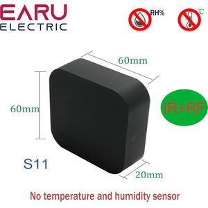 Wifi Tuya Smart Universele Ir/Rf Afstandsbediening Voor Airconditioner Tv Met Temperatuur Vochtigheid Sensor Door Alexa Google thuis