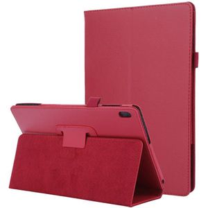 Zachte Lichee Pu Lederen Beschermhoes Stand Tablet Cover Case Voor Lenovo Tab M10 TB-X505F TB-X605F/L P10 TB-X705F/L 10.1"