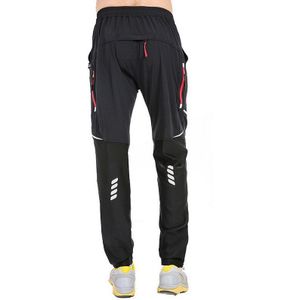 Reflecterende Elastische Sneldrogende Fietsen Broek Mannen Vrouwen Sport Ademend Lichtgewicht Klimmen Broek Outdoor Wandelen Broek