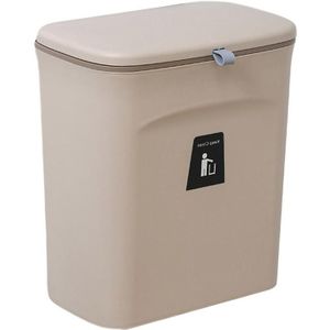 9L Geen Spoor Opknoping Prullenbak Met Luchtdicht Deksel Voedsel Afval Compost Bin Voor Meest Kastdeuren Keuken Deuren Kasten