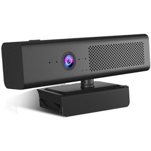Tishric Web Cam Full Hd 1080P Webcam Met Externe Luidspreker Pc Camera Web Camera Met Microfoon Usb Webcam Voor videoconferencing