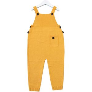 1-5Y Herfst Baby Kleding Unisex Baby Pocket Gebreide Rompertjes Overalls Jumpsuits Jongens Meisjes Snoep Kleur Harembroek Kinderkleding