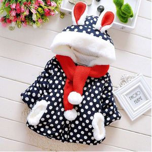 winter baby katoen gevoerde kleding kerstmis uitloper jacket parka voor pasgeboren baby baby meisjes kleding bovenkleding jassen