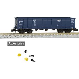 2 Stuks N Schaal 1:160 40ft Gondel Auto High-Side Railway Wagons Model Trein Container Vervoer Vracht Auto C15013P