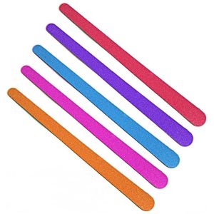 20 stks/partij Kleurrijke Nail File Schuren Buffer 150/150 Grits Double Side Nagellak Blokken Pedicure Manicure Nail Beauty Tools