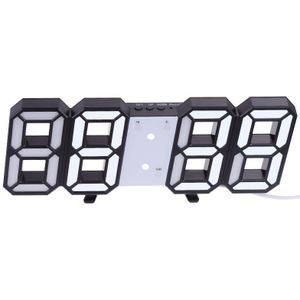 Wandklok 3D Grote Led Digitale Datum Tijd Celsius Nachtlampje Display Tafel Desktop Klokken Wekker Van Woonkamer Klok