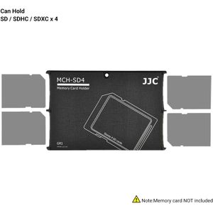 Jjc Memory Card Case Houder Opbergdoos Portemonnee Credit Card Size Voor Sd Sdhc Sdxc Micro Sd Msd Tf-kaart organisator Keeper Container