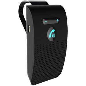 Handsfree Bluetooth-Compatibel 5.0 Auto Kit, Luid Speakerphone Ondersteuning Siri Assistent &amp; Motion Auto Op Off, volume Knop