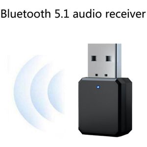 2 In1 Bluetooth 5.1 Audio Ontvanger Zender Draadloze Adapter Mini 3.5Mm Aux Stereo Bluetooth Zender Voor Tv Pc Auto dubbele
