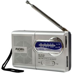 Mini Draagbare Radio Telescopische Antenne Speaker Outdoor Dual Band AM FM Muziekspeler Universele Radio Ontvanger